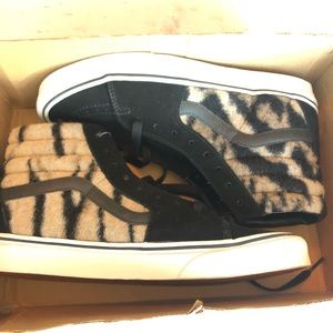 Leopard tiger Sk8-Hi Vans